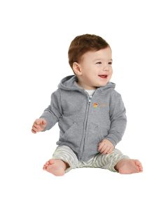 Port & Company - Infant Core Fleece Full-Zip Hooded Sweatshirt