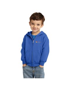 Port & Company - Toddler Core Fleece Full-Zip Hooded Sweatshirt