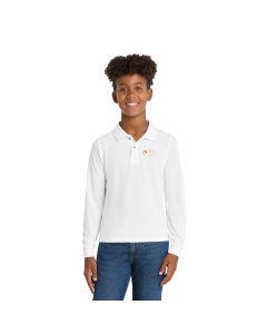 Port Authority - Youth Long Sleeve Silk Touch Polo